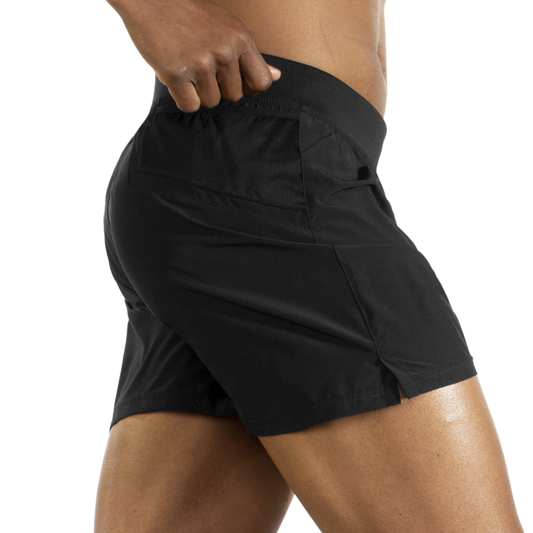 Brooks Sherpa 5 אינץ' קצר שחור