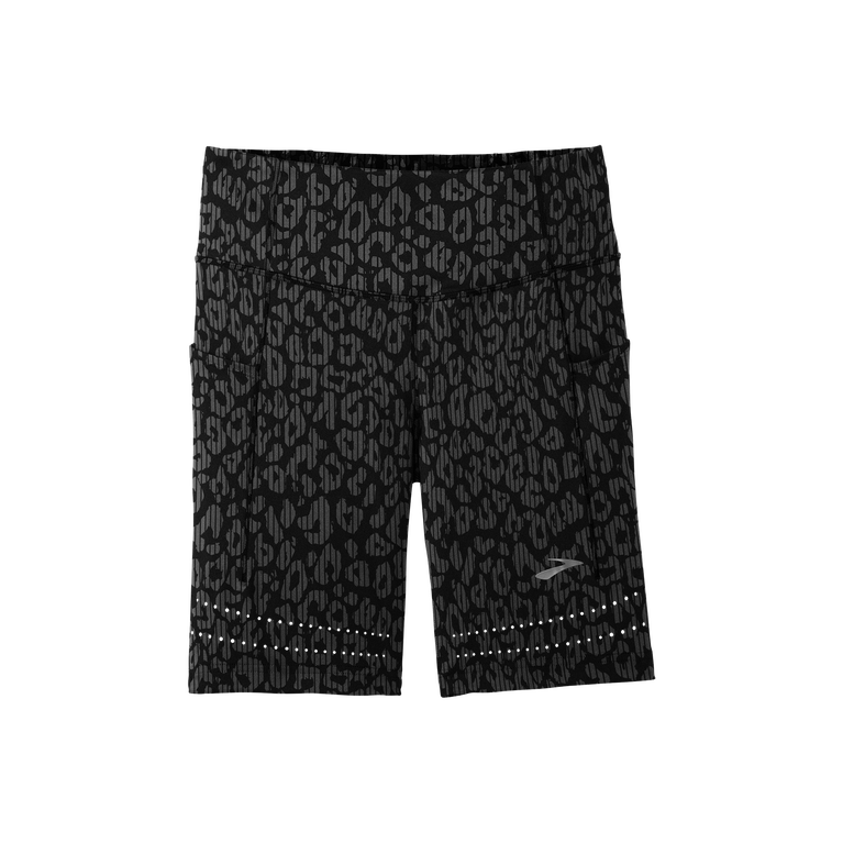 ברוקס שיטת 8 אינץ' קצר צמוד שחור-קוסמי צ'יטה