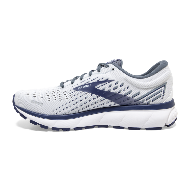 Brooks Ghost 13 קובלט לבן-אפור-עמוק
