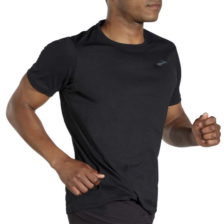 Brooks אווירה שרוול קצר שחור