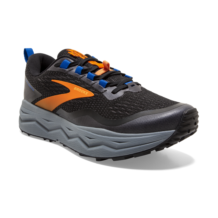 Brooks Caldera 5 שחור-כתום-כחול