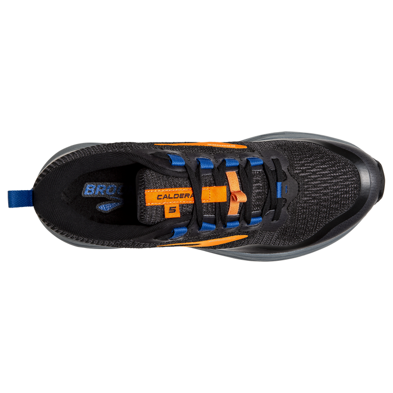 Brooks Caldera 5 שחור-כתום-כחול