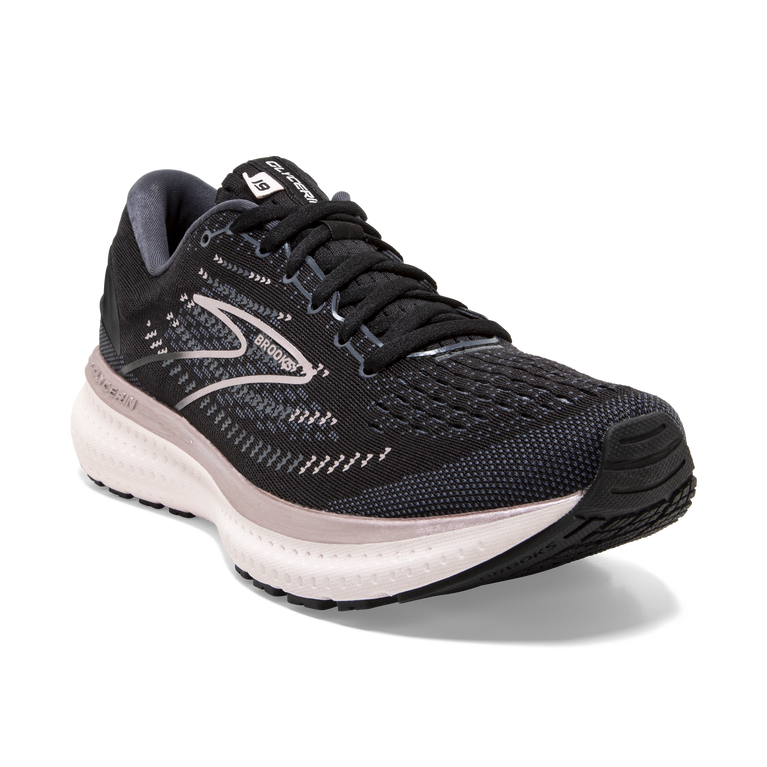Brooks גליצרין 19 שחור-מטאלי