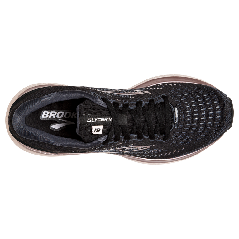 Brooks גליצרין 19 שחור-מטאלי