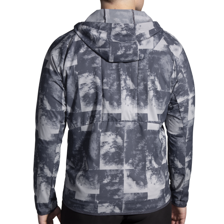 ז'קט חופה ברוק בטון הדפס צבע ענן