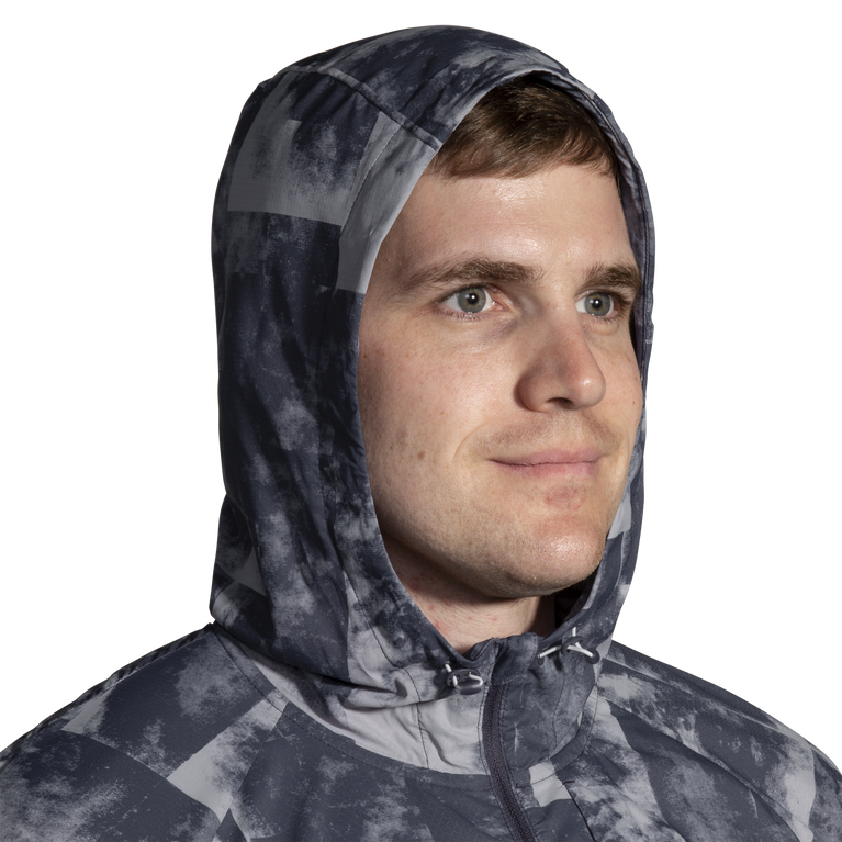 ז'קט חופה ברוק בטון הדפס צבע ענן