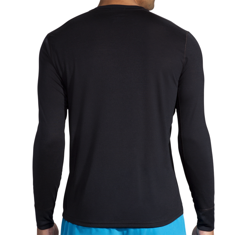 Brooks מרחק גרפי שרוול ארוך מעופף B פס