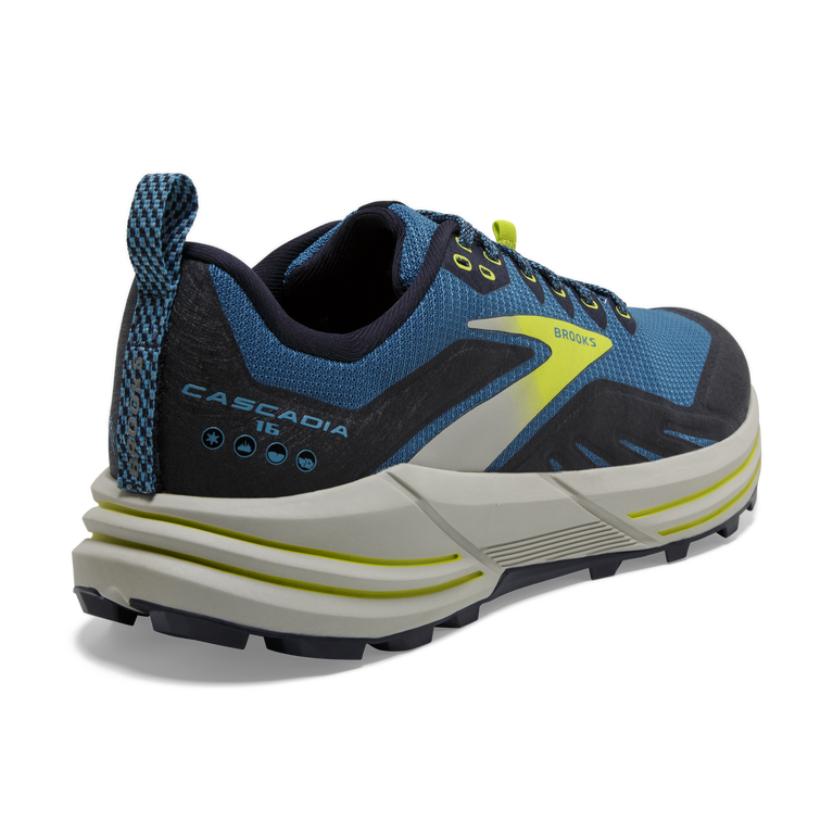 Brooks Cascadia 16 Mykonos כחול-ליים