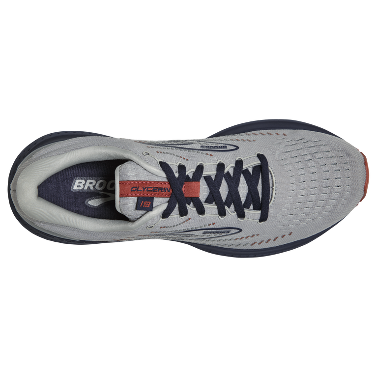 Brooks Glycerin 19 אפור-peacoat