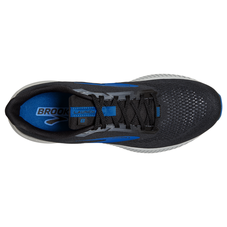 Brooks Launch 8 שחור-כחול