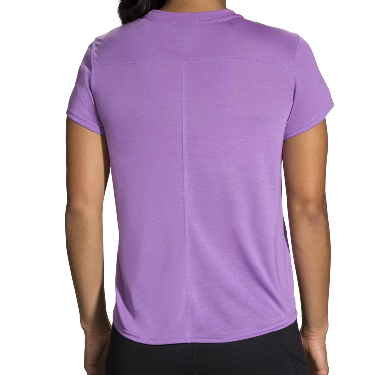 Brooks מרחק גרפי שרוול קצר הליוטרופי-בננה