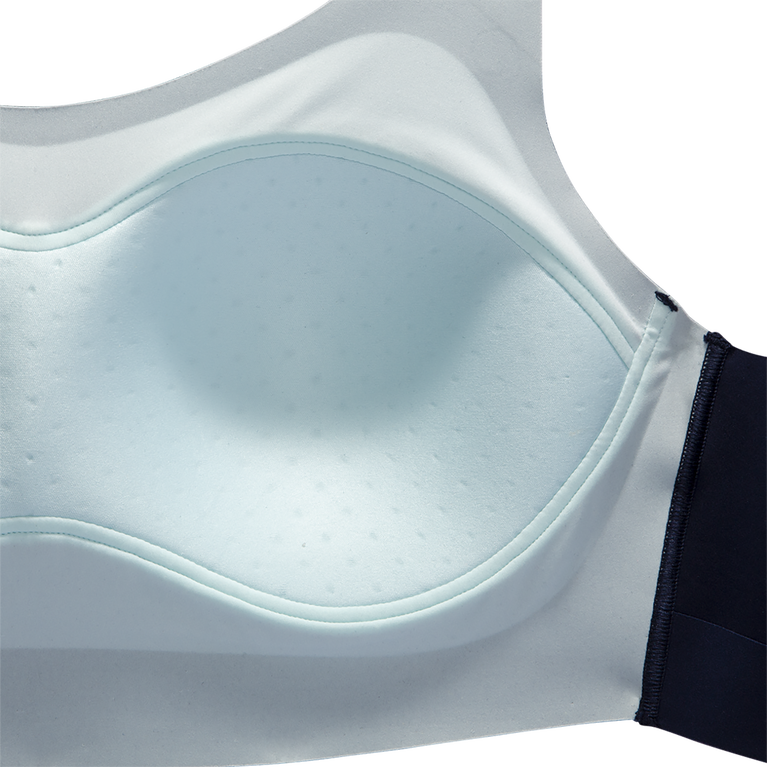 Brooks מעז Scoopback Run חזייה 2.0 כחול זית-קרח צרוב כהה