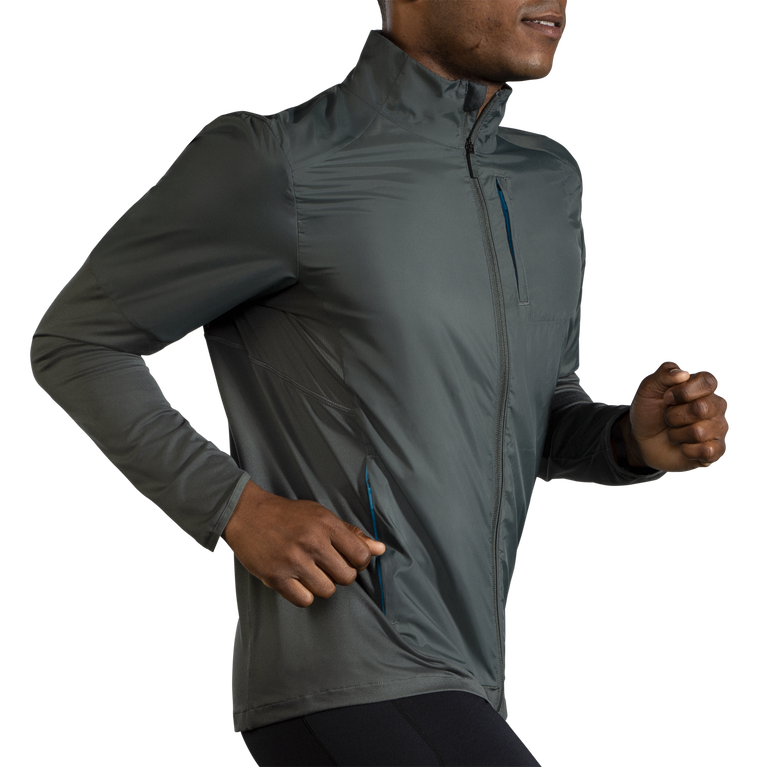 Brooks Fusion מעיל היברידי צדפה כהה