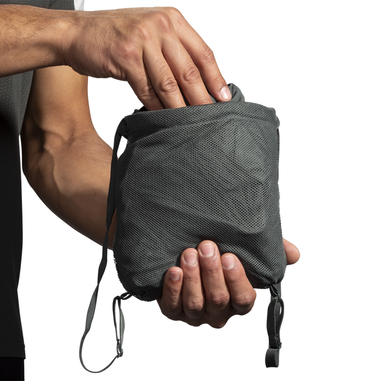 Brooks Fusion מעיל היברידי צדפה כהה