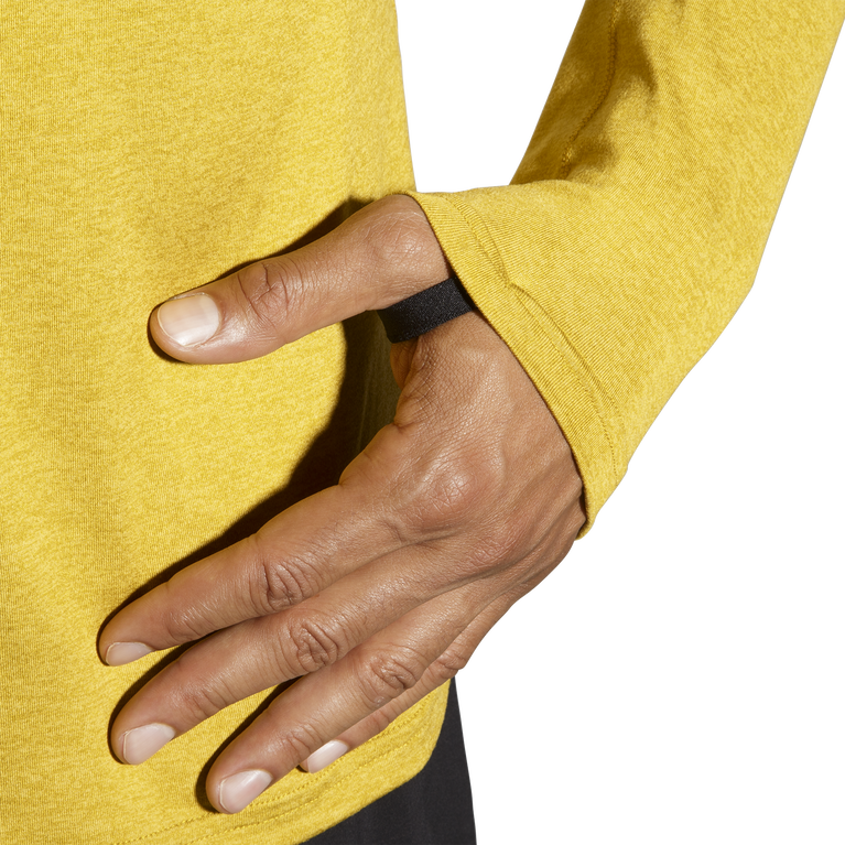 Brooks Dash 1/2 Zip Heather Golden Hour