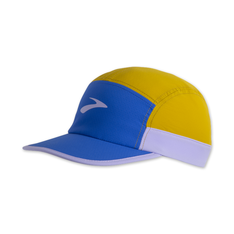 פלגים דוחפים כובע כחול-זהב שעה