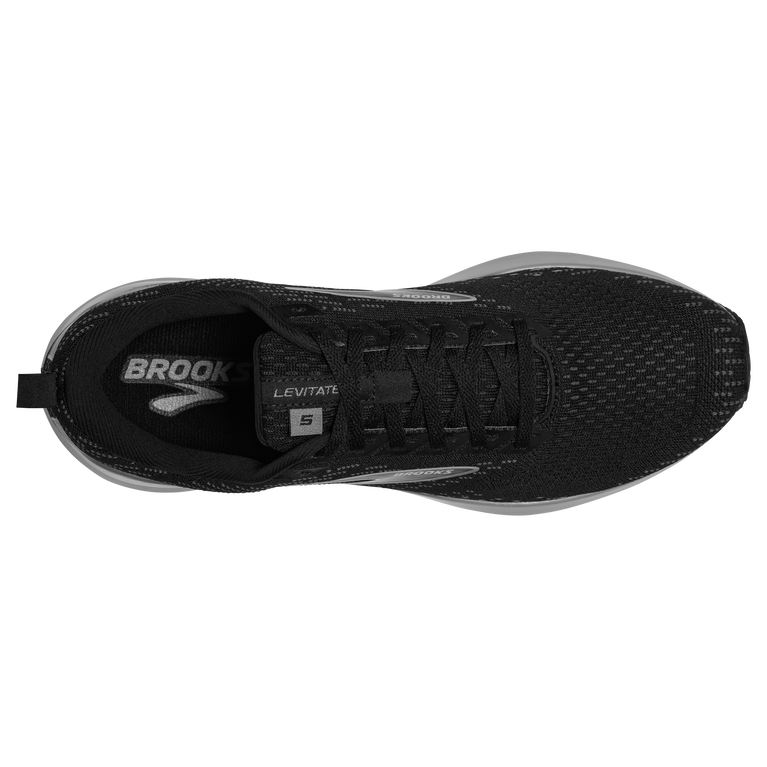 Brooks Levitate Gts 5 שחור-אבוני-אפור