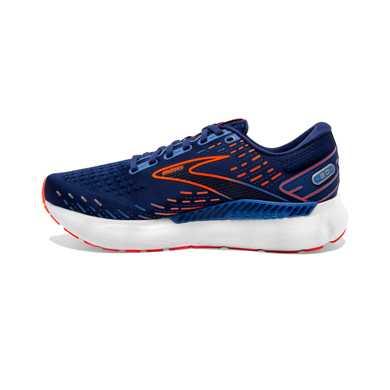 Brooks Glycerin Gts 20 עומק כחול-כתום