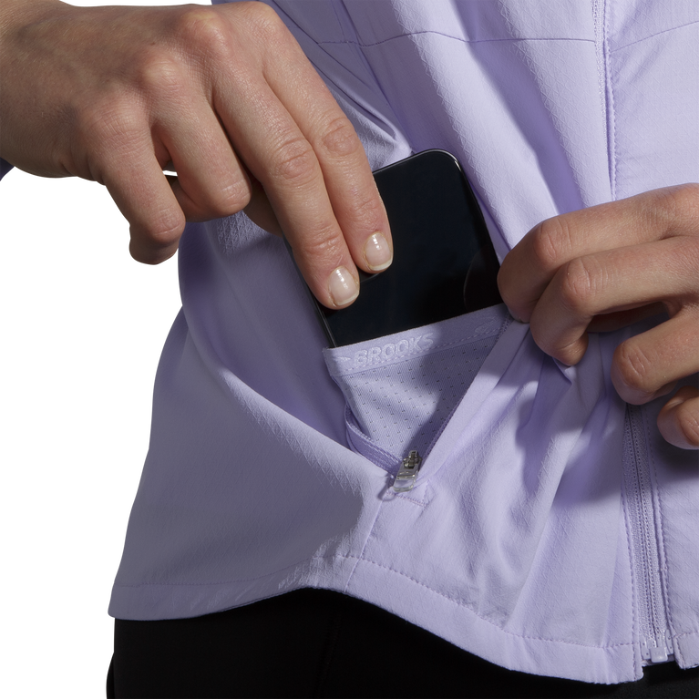 מעיל חופה Brooks סגול מקף