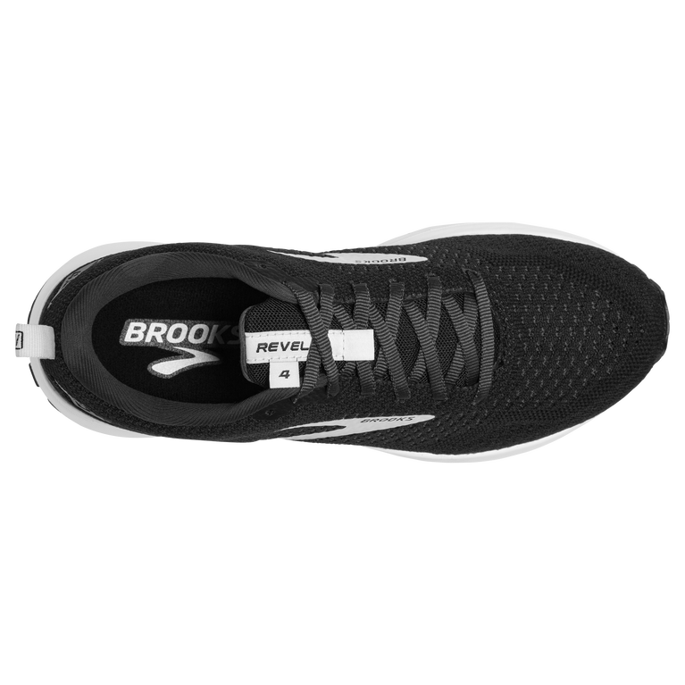 Brooks Revel 4 נשים שחור-צדפה-כסף