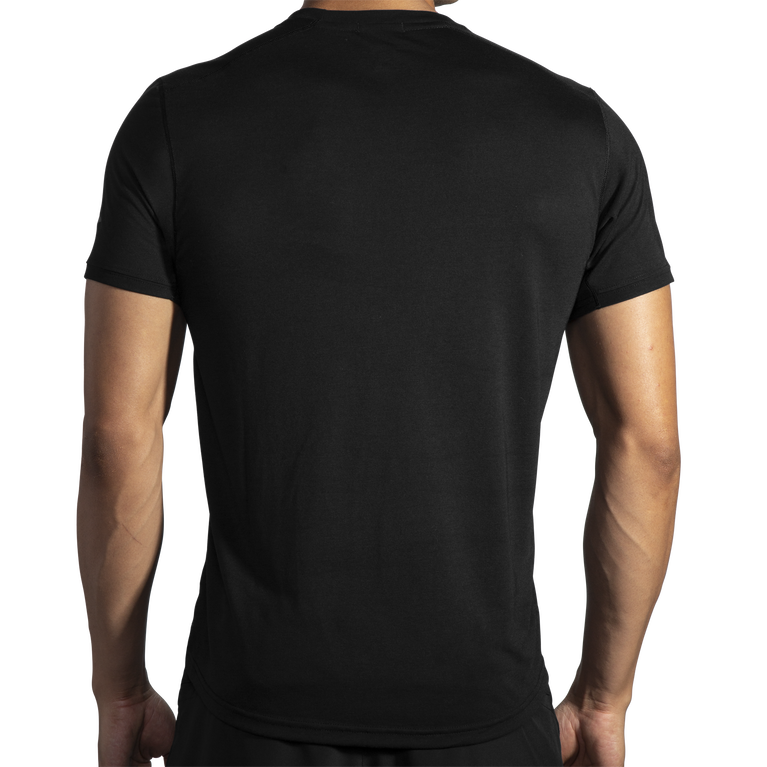 ברוקס מרחק שרוול קצר שחור