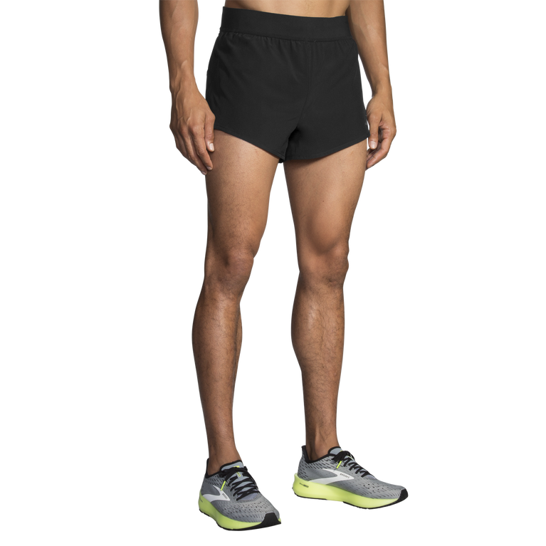 Brooks Sherpa 3 אינץ' מפוצל קצר שחור