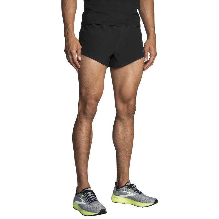 Brooks Sherpa 3 אינץ' מפוצל קצר שחור