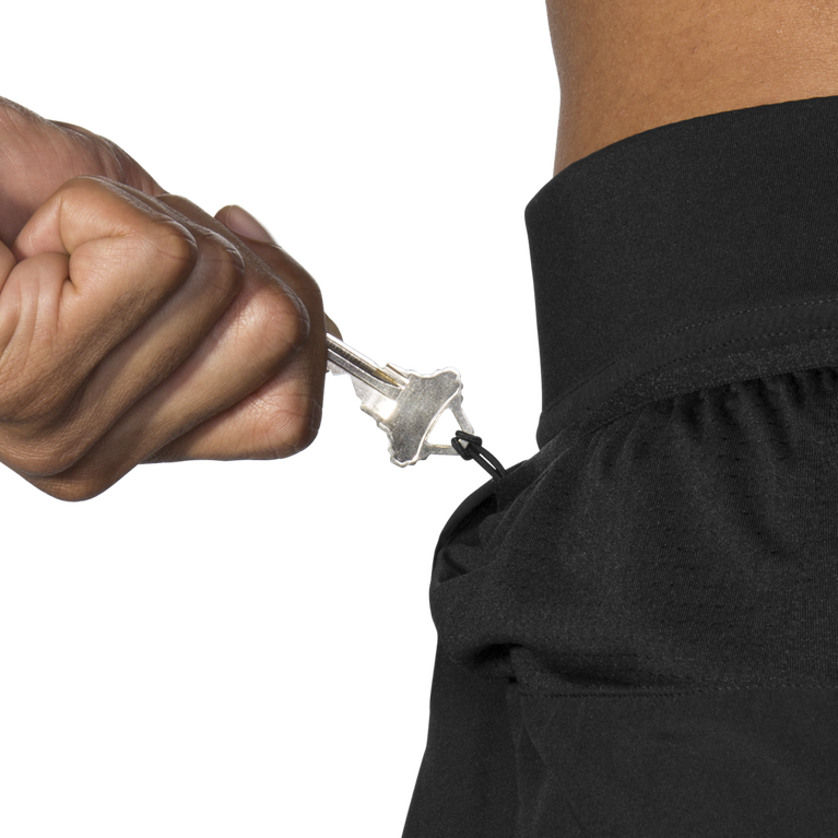 Brooks Sherpa 3 אינץ' מפוצל קצר שחור