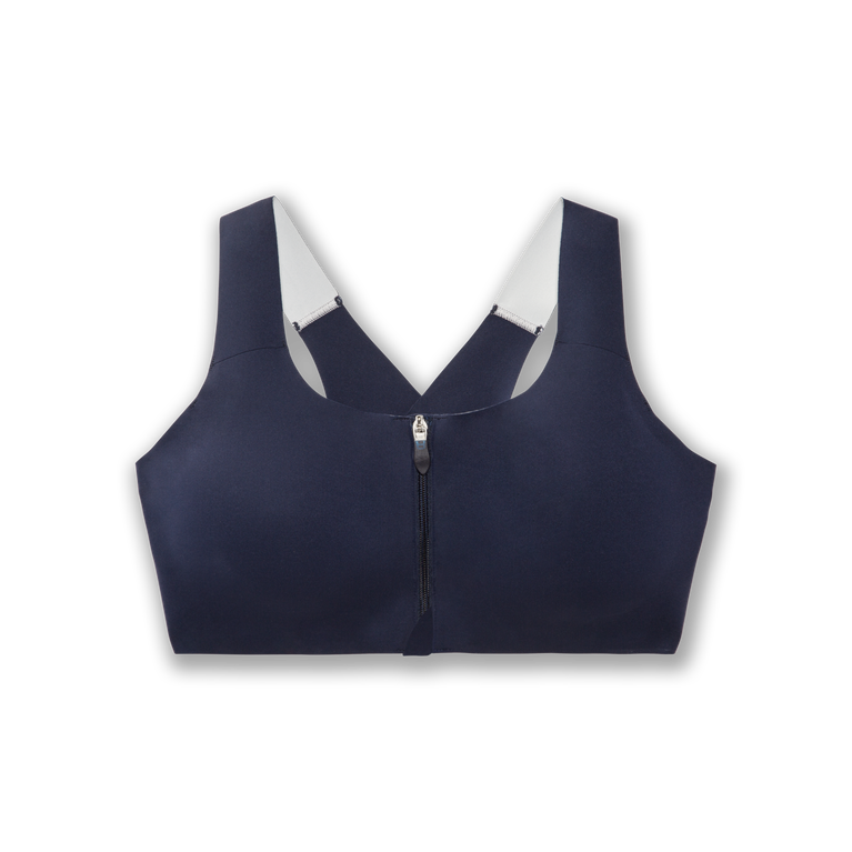 Brooks מעז חזיית Zip Run נייבי