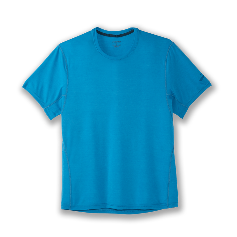 ברוקס מרחק שרוול קצר חשמלי כחול