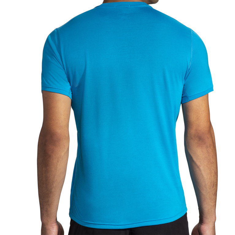 ברוקס מרחק שרוול קצר חשמלי כחול