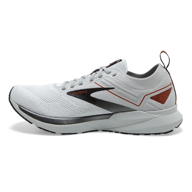 Brooks Ricochet 3 לבן-אפור-cinnabar