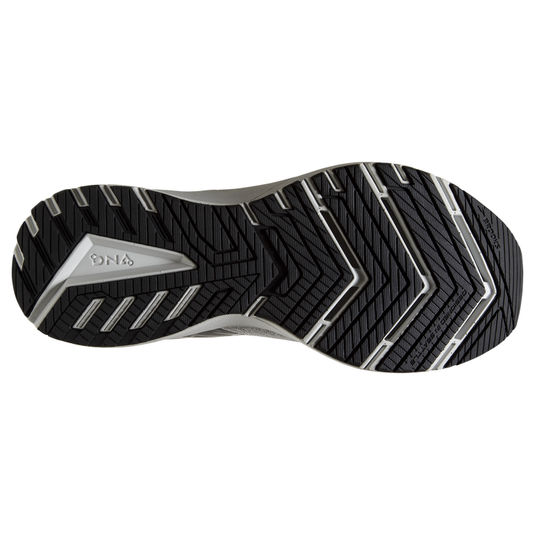 Brooks Ricochet 3 לבן-אפור-cinnabar