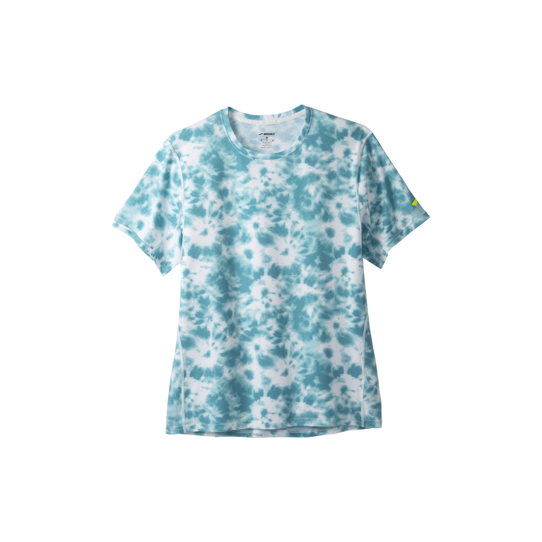 Brooks Distance גרפי שרוול קצר עניבה כחולה צבע