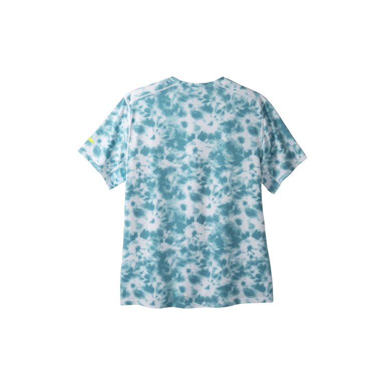 Brooks Distance גרפי שרוול קצר עניבה כחולה צבע