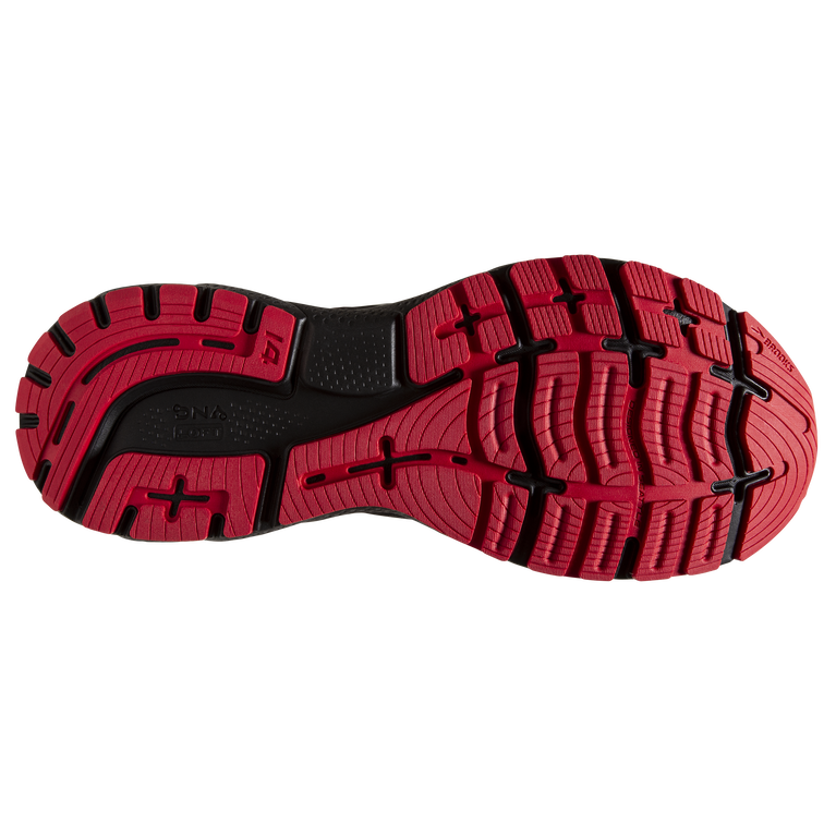 Brooks Ghost 14 Gtx שחור-שחור פנינה-אדום