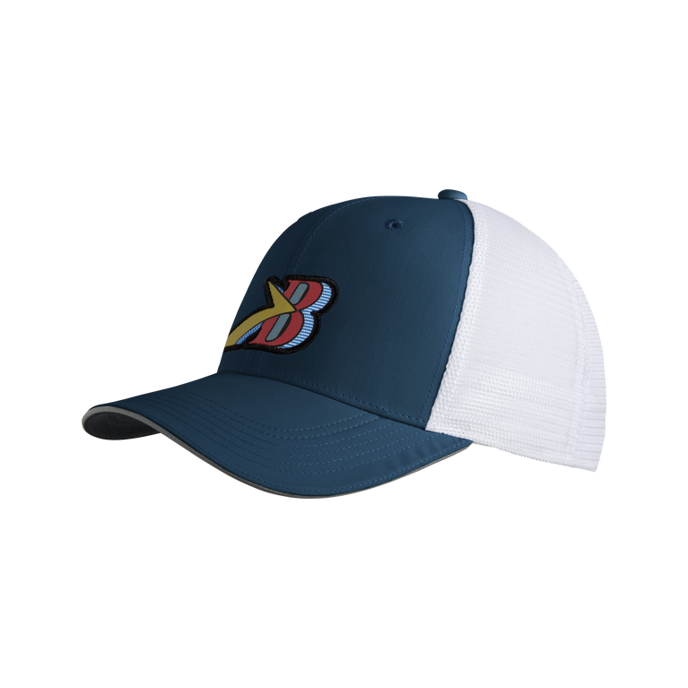 Brooks Discovery כובע משאית אינדיגו Rush-flying B