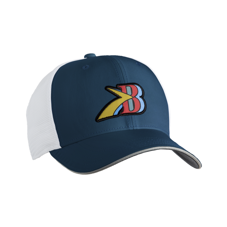 Brooks Discovery כובע משאית אינדיגו Rush-flying B
