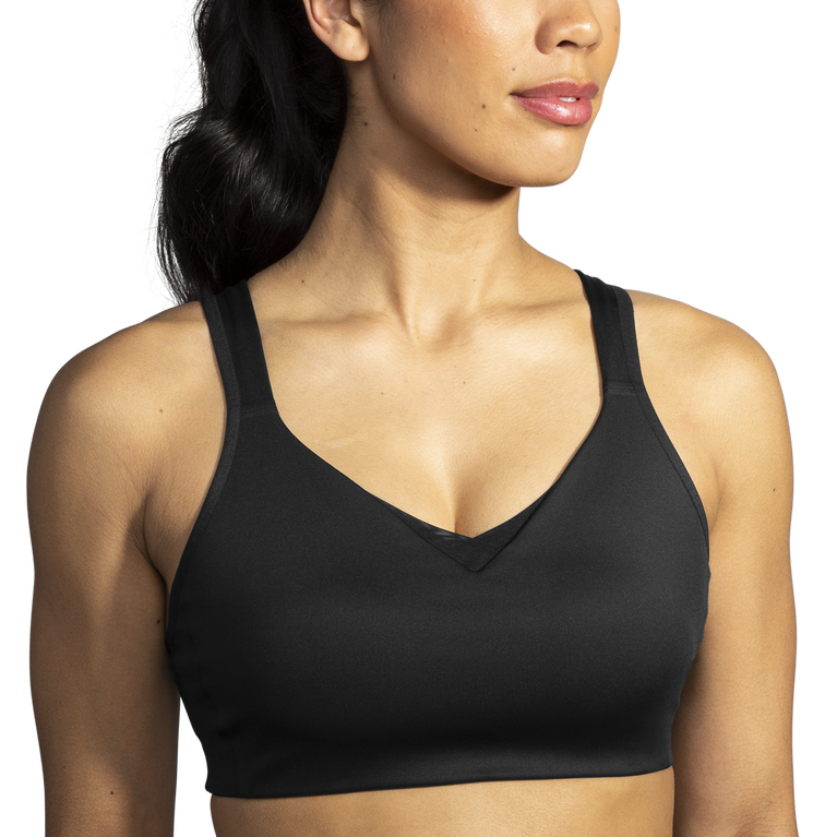 Brooks Drive חזיית ריצה להמרה שחורה