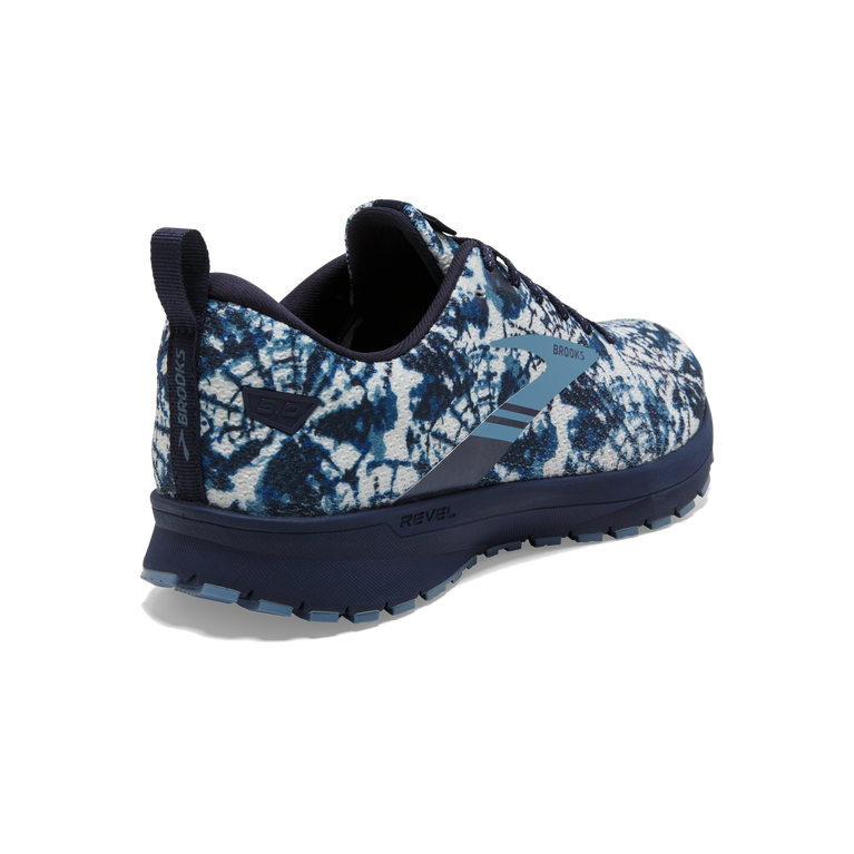 Brooks Revel 5 צל לבן-peacoat-כחול