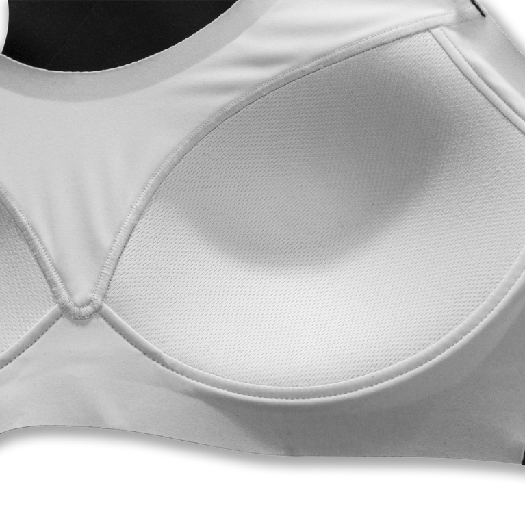 Brooks מעז Crossback Run חזייה שחורה