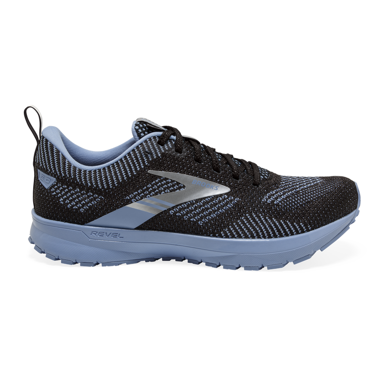 Brooks Revel 5 שחור-מתכתי כסף