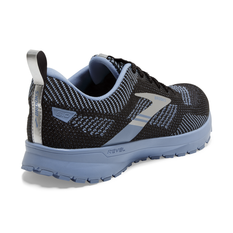 Brooks Revel 5 שחור-מתכתי כסף
