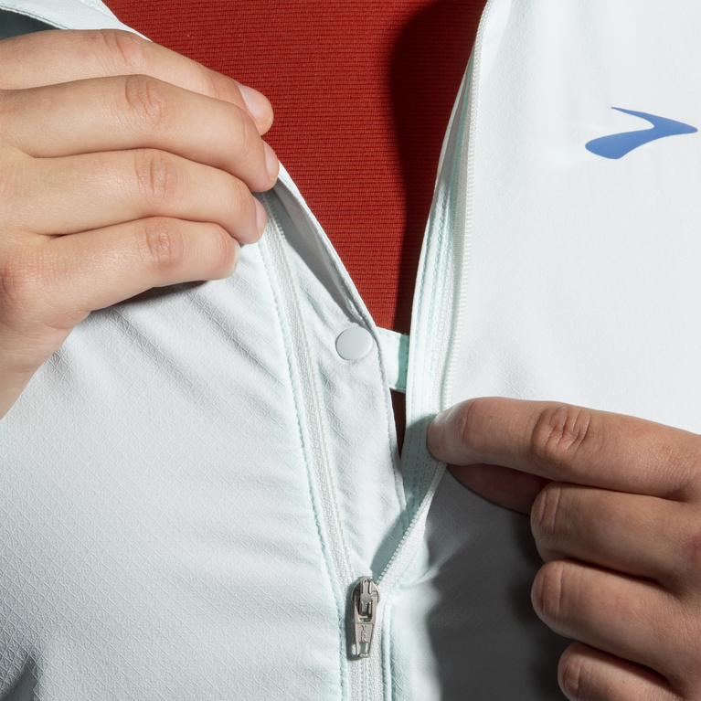 ז'קט חופה ברוקס כחול קרח