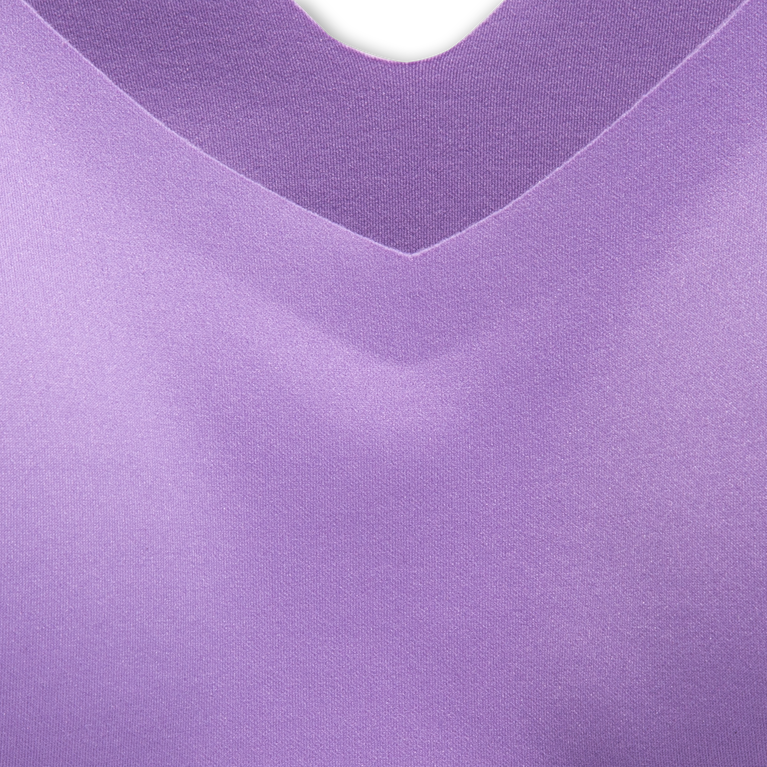 Brooks מעז V Neck Run חזיית Heliotrope-magenta