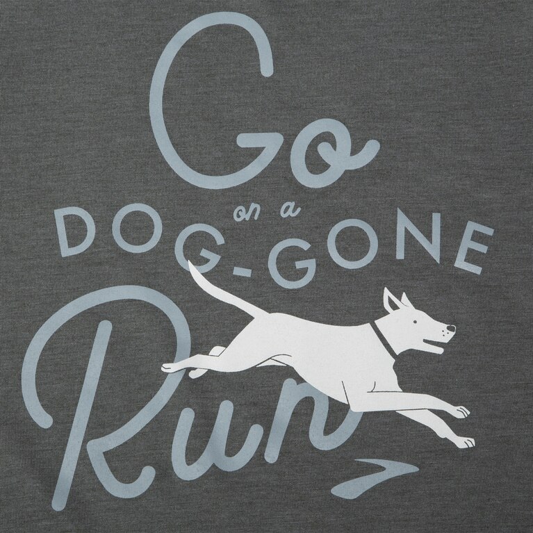 ברוקס מרחק גרפיקה טנק אברש כהה צדפה-כלב נעלם