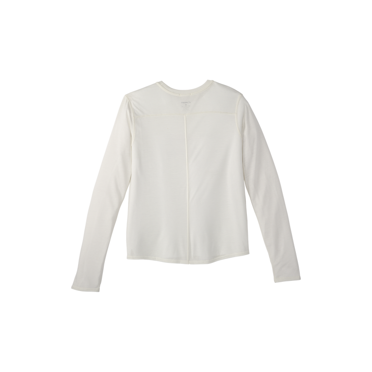 ברוקס להעצים את המרחק שלה גרפי שרוול ארוך אפר כחול-כבד את הריצה שלי