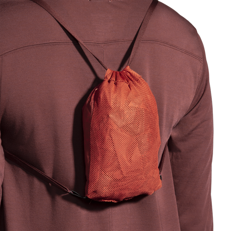 Brooks Canopy Jacket Run Risin Glitch Print