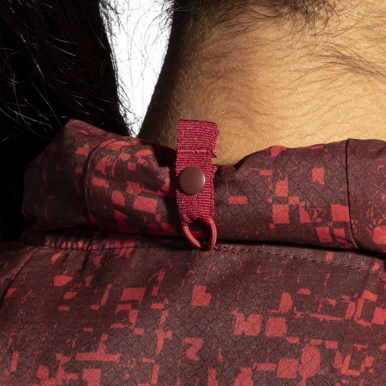 Brooks Canopy Jacket Run Risin Glitch Print