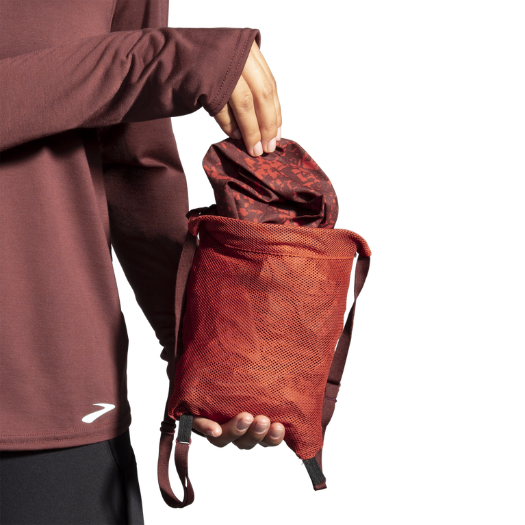 Brooks Canopy Jacket Run Risin Glitch Print